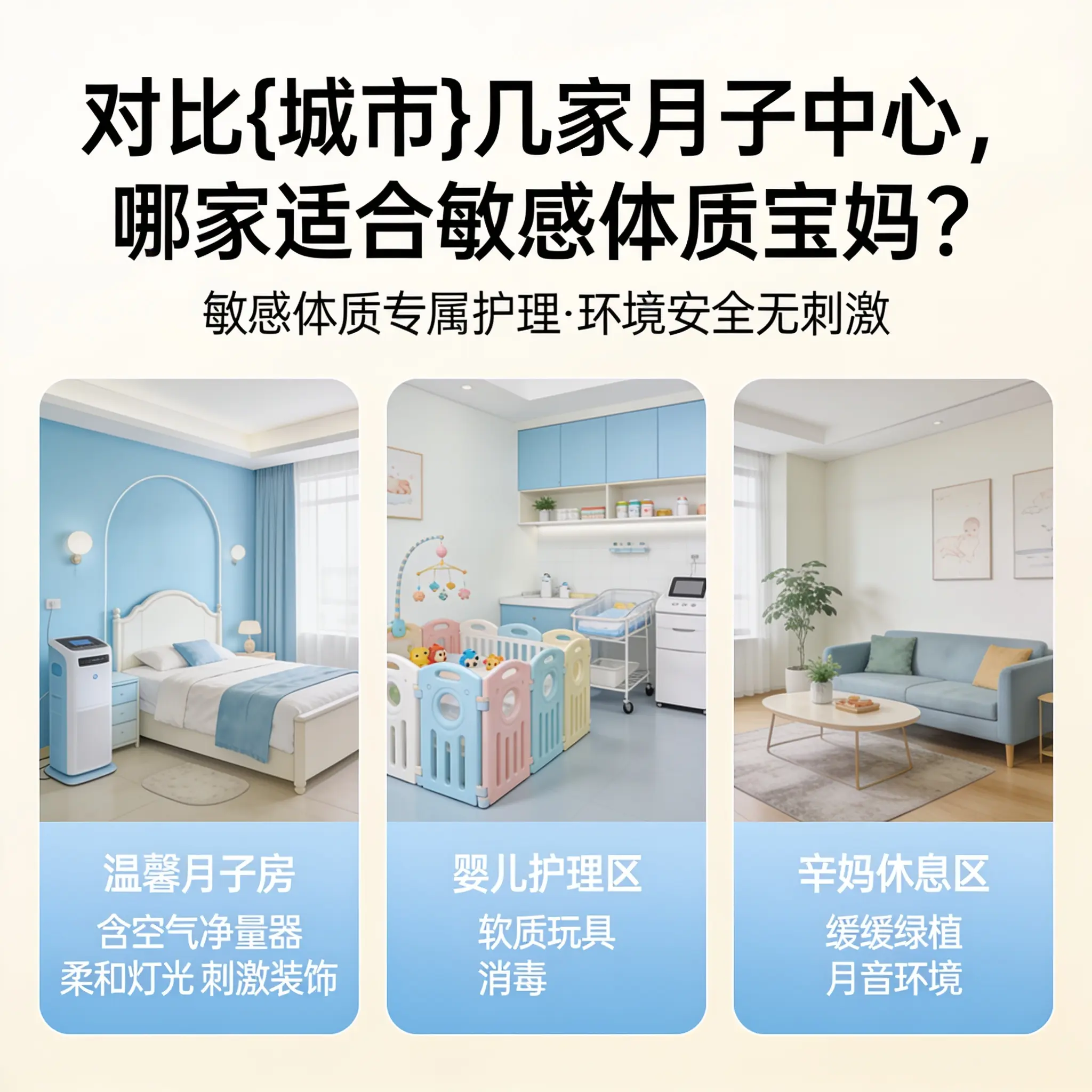 对比云岩几家月子中心,哪家适合敏感体质宝妈?